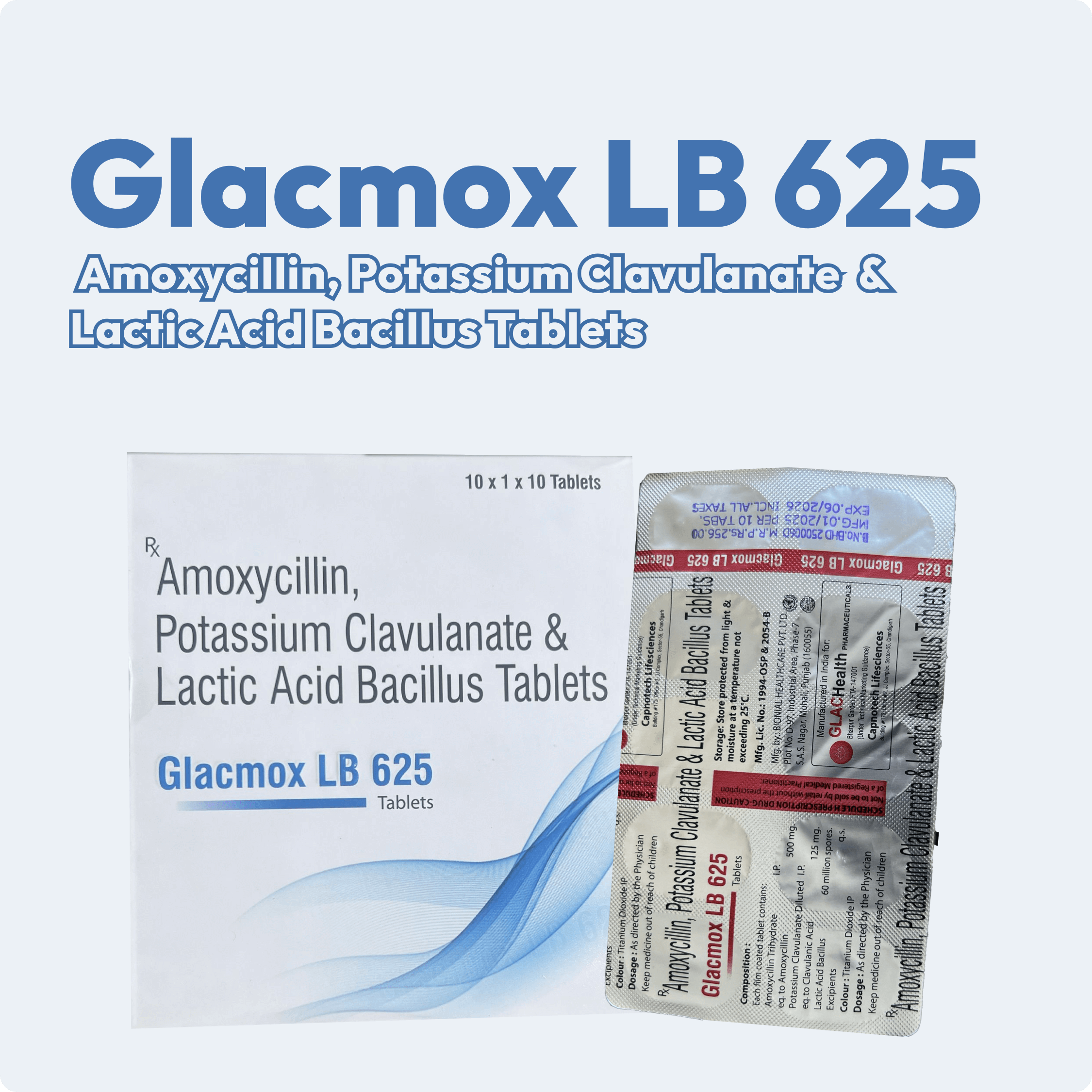 Glacmox LB 625